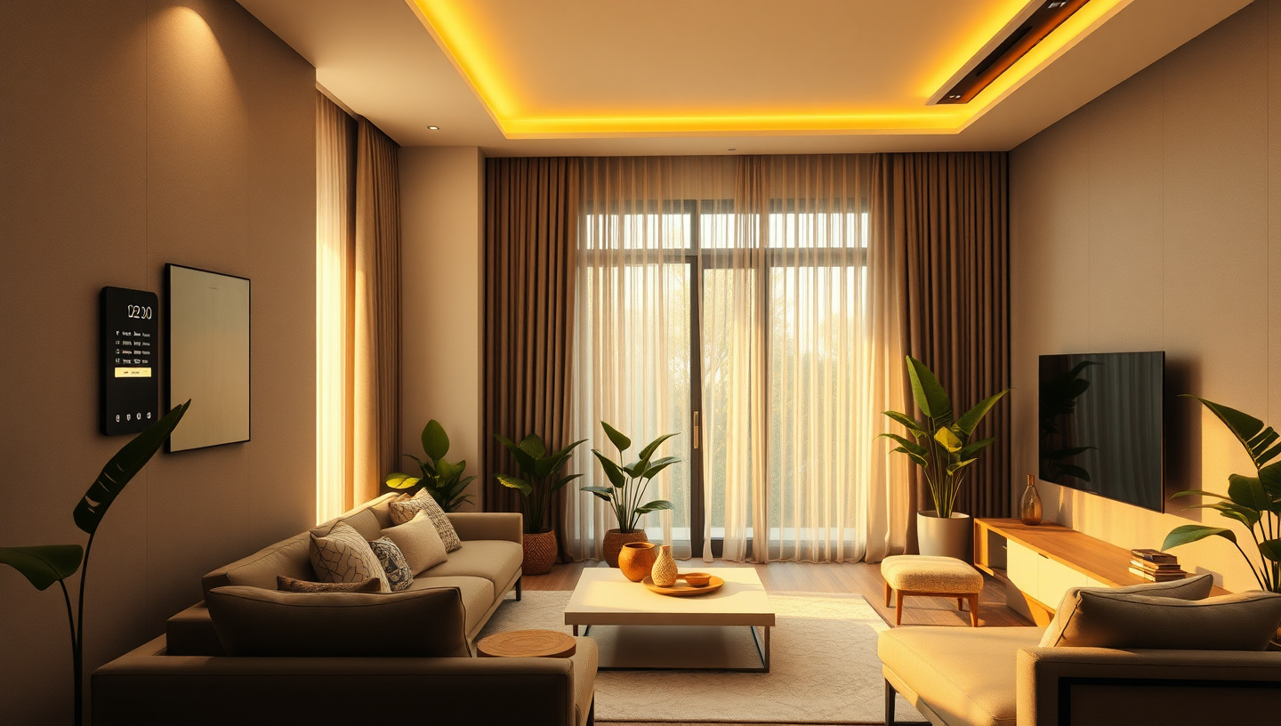Smart home control panel and automation hub installation